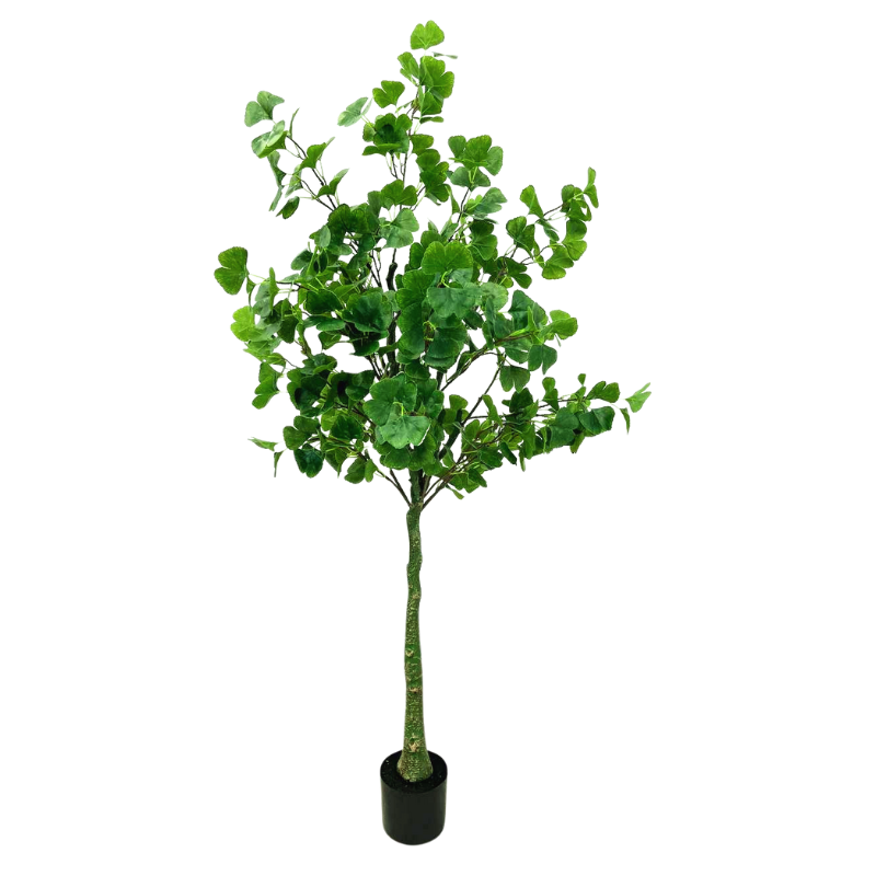 Растение искусственное дерево гинкго двулопастный