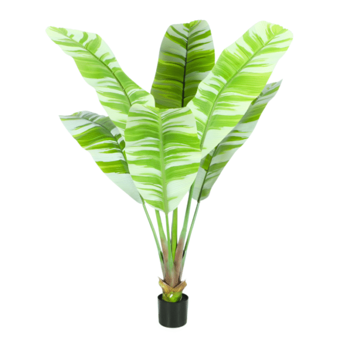 Artificial plant banana palm variegated