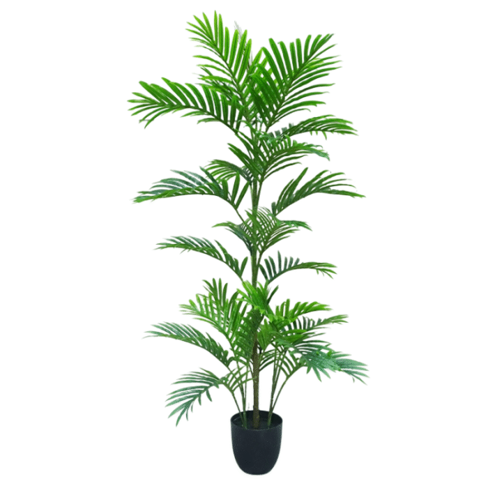 Artificial plant palm chamedorea waterfall