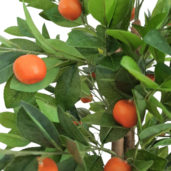 Artificial Mandarin Tree Plant with Fruits