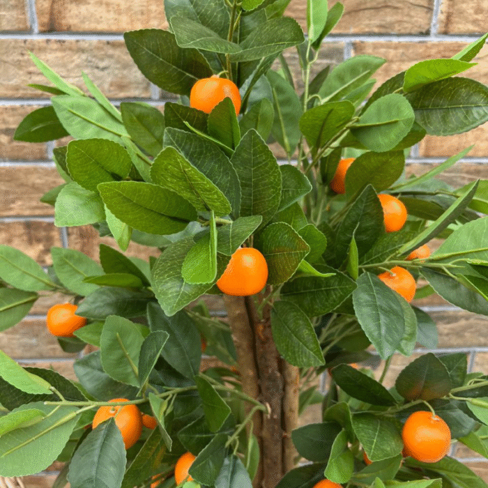 Artificial Mandarin Tree Plant with Fruits