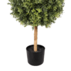 Artificial plant boxwood in the shape of a cone