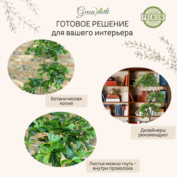 Artificial plant Schefflera arborescens (Arboricola)